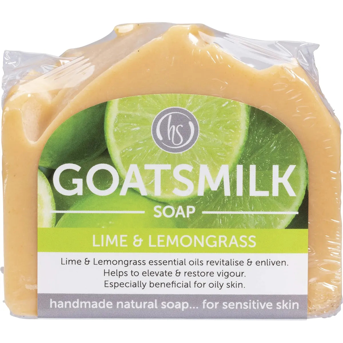 Harmony Soapworks Lime & Lemongrass Goat's Milk Soap 140g