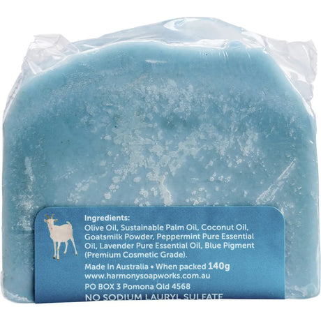 Harmony Soapworks Peppermint & Lavender Goat's Milk Soap 140g