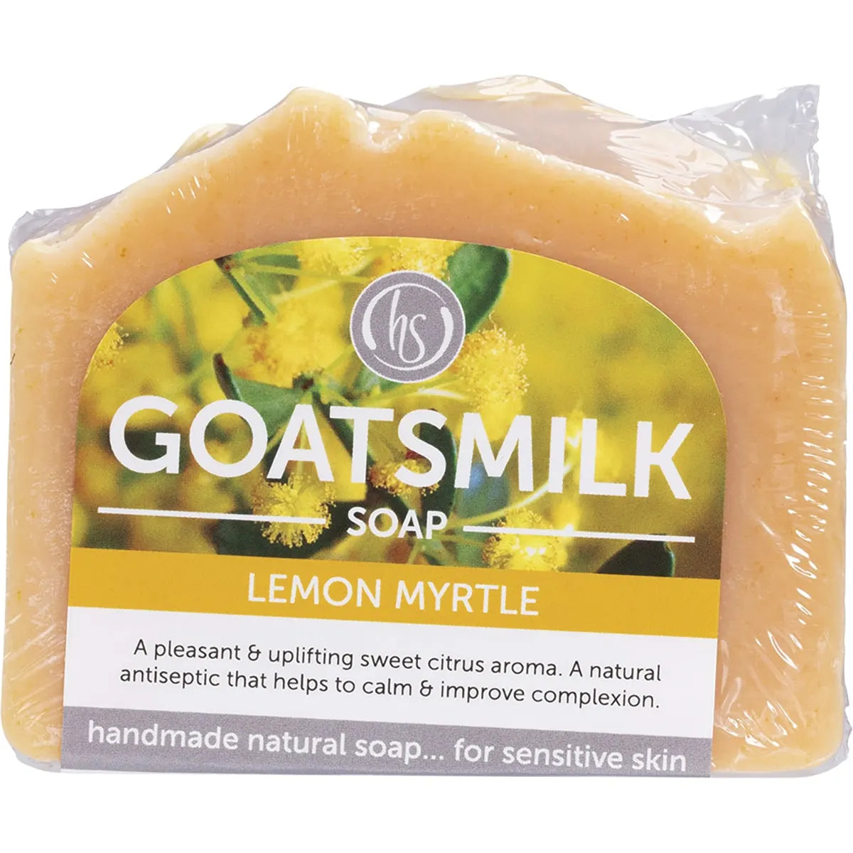 Harmony Soapworks Lemon Myrtle Goat's Milk Soap 140g