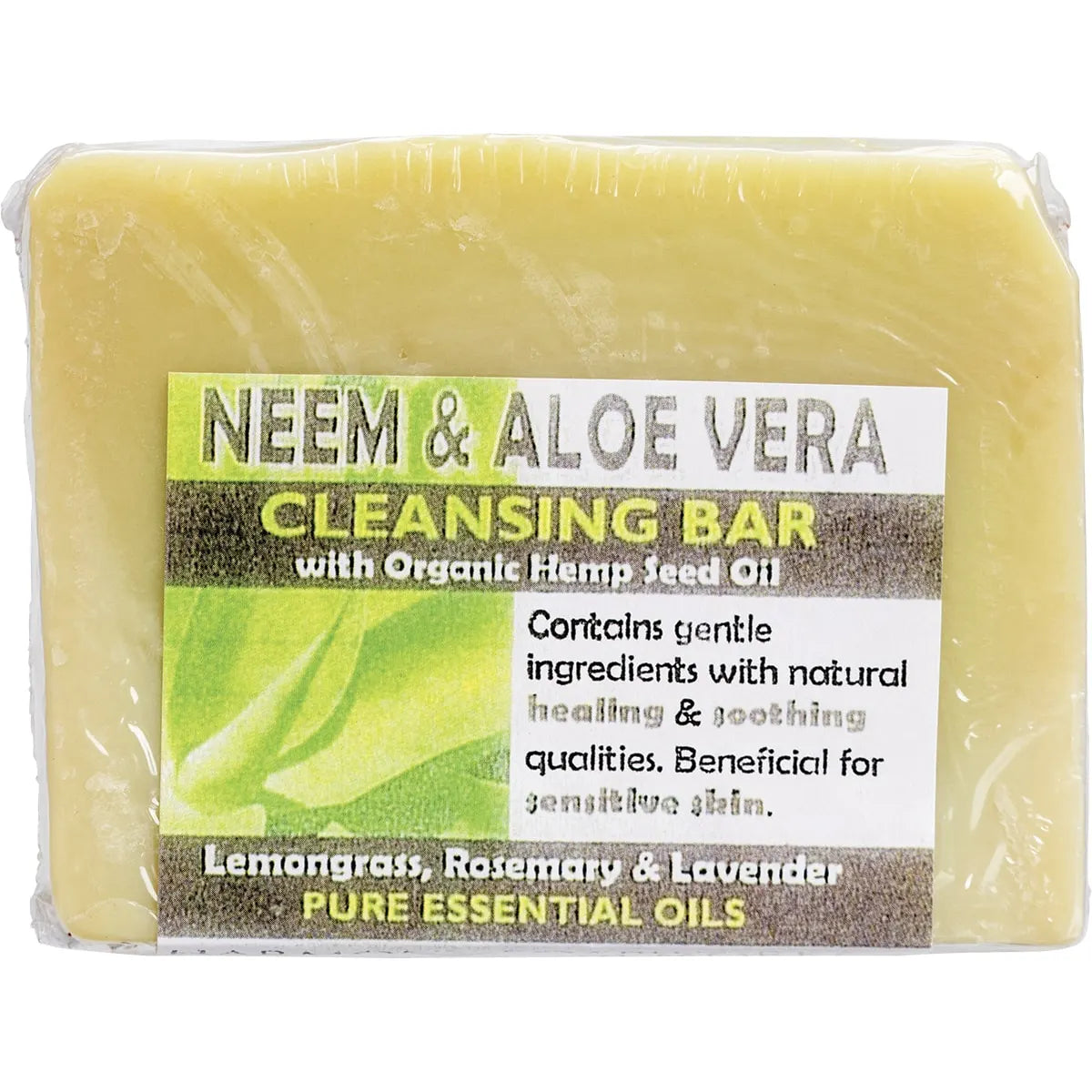 Harmony Soapworks Neem & Aloe Vera Cleansing Bar 140g
