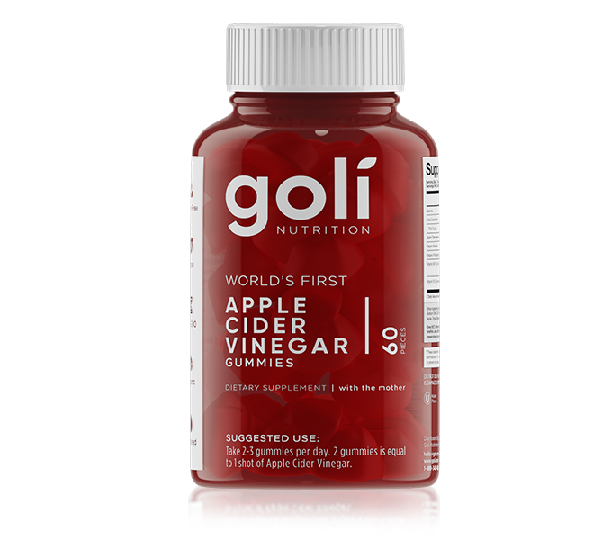 Goli Nutrition Inc Apple Cider Vinegar Gummies 60 pack