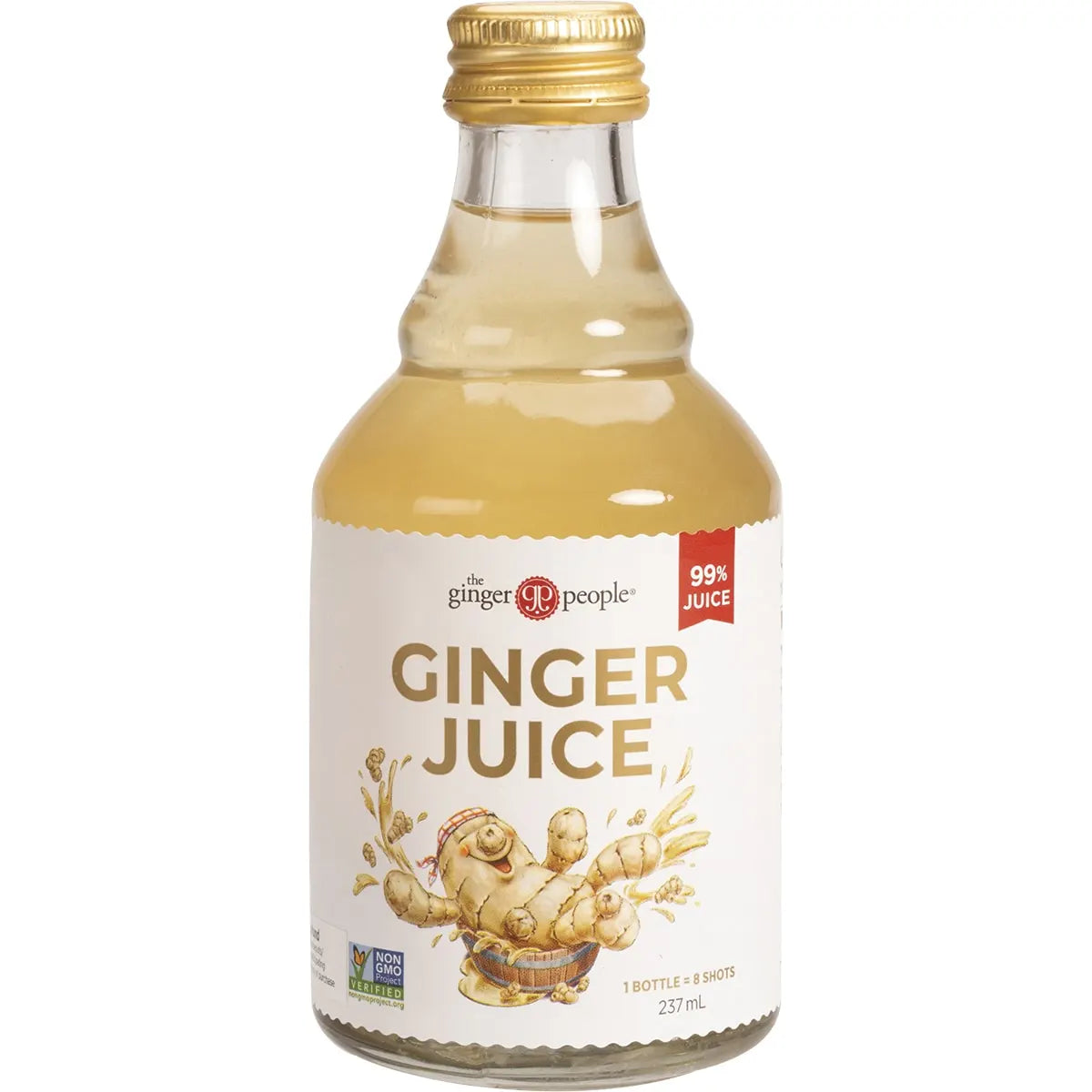The Ginger People Organic Ginger Juice 237ml x 6