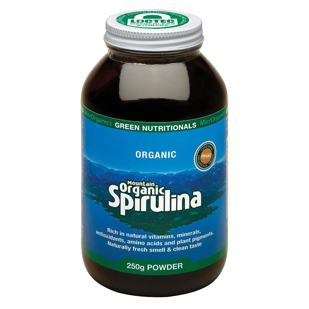 Green Nutritionals Organic Spirulina Powder 250g