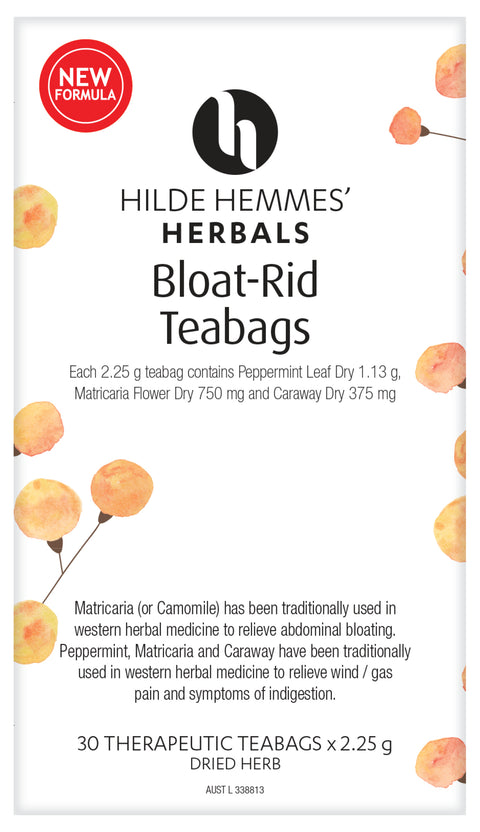 Hilde Hemmes Herbal's Bloat Rid x 30 Tea Bags