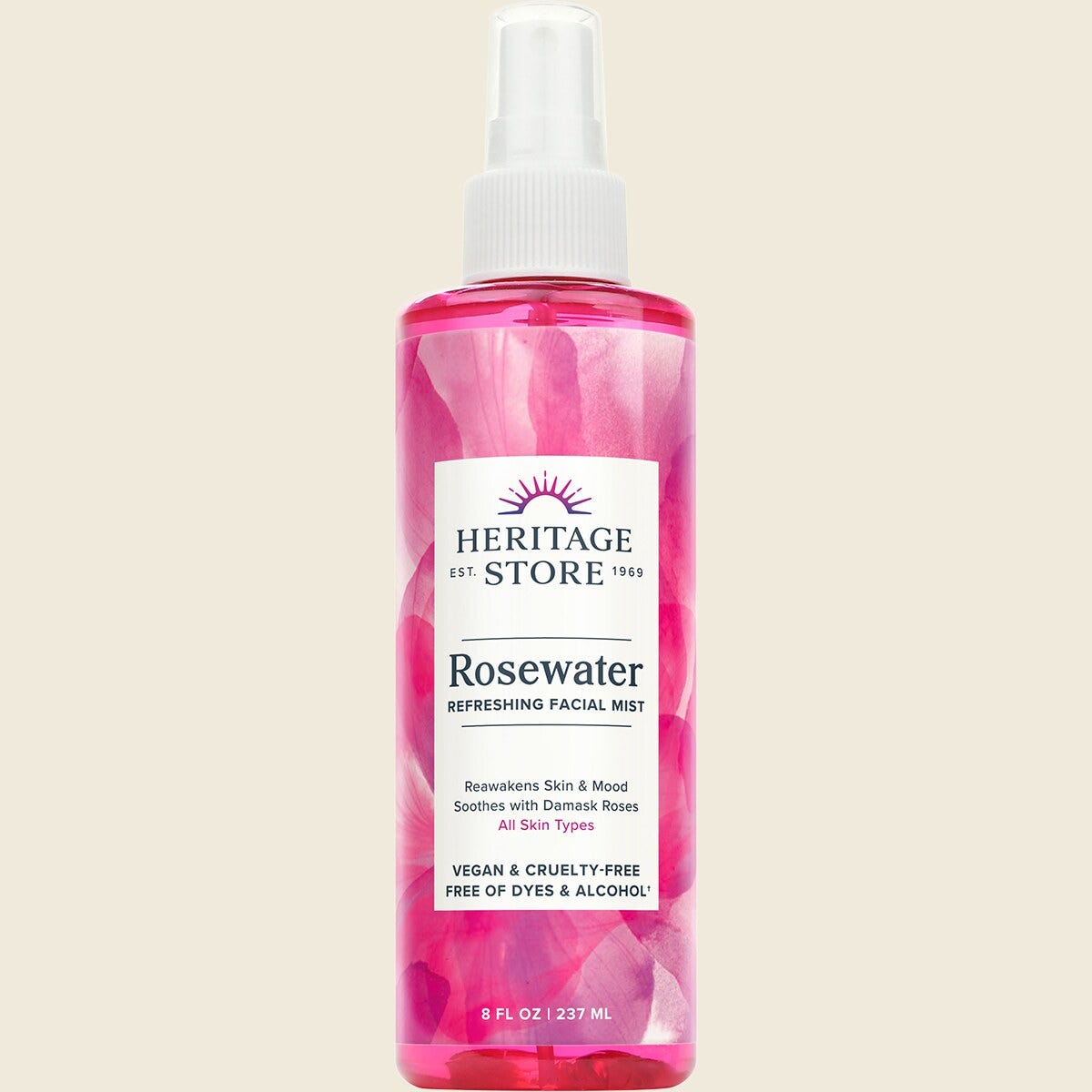 Heritage Store Rosewater Refreshing Facial Mist