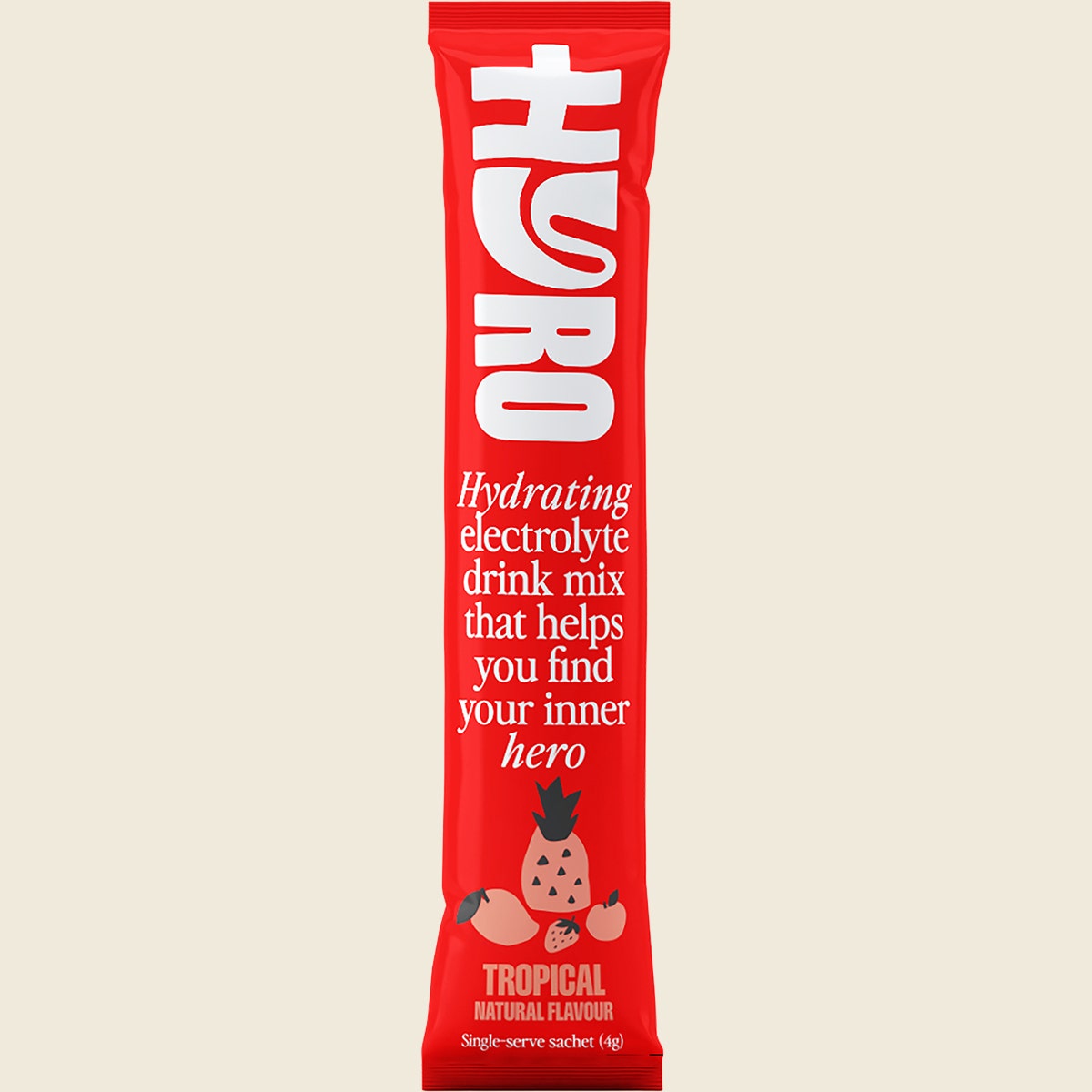 Hyro Electrolyte Sachets Tropical Hasta 4g 15-pack Single Pack