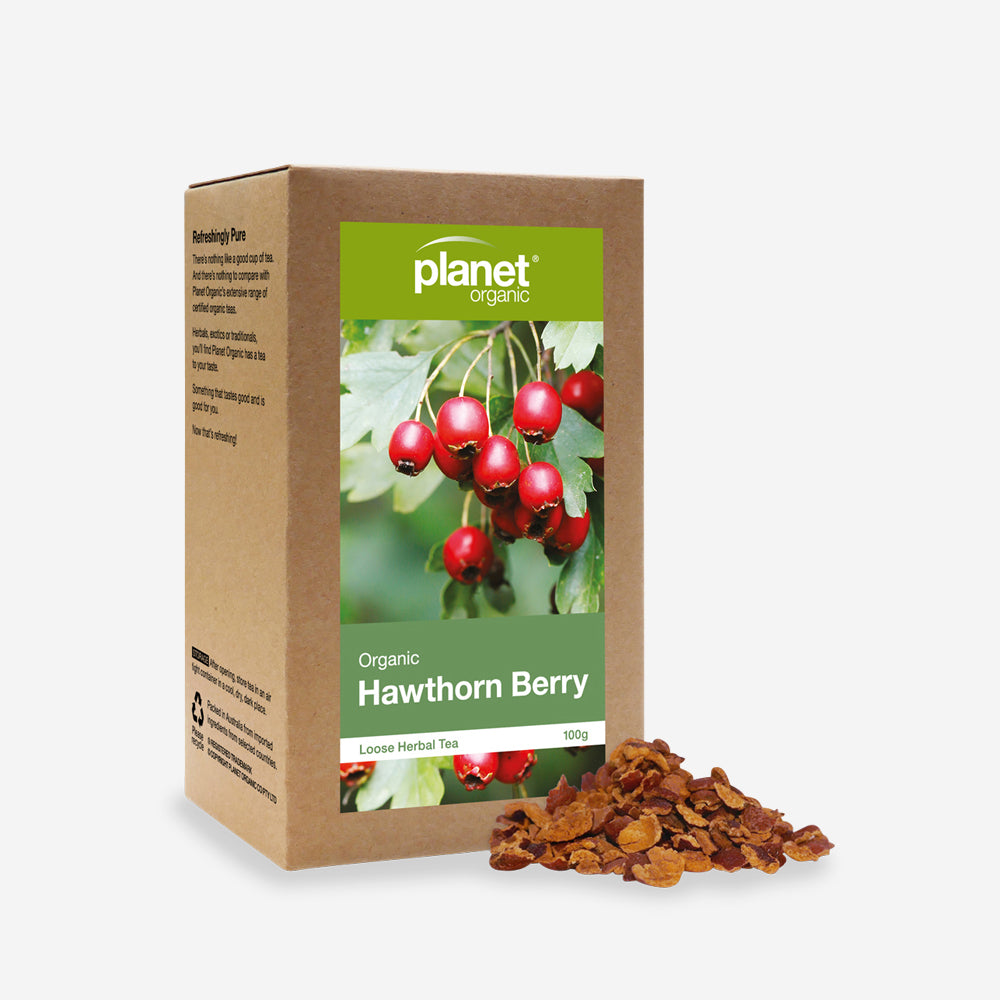 Planet Organic Tea Hawthorn Berry Loose Leaf 100g