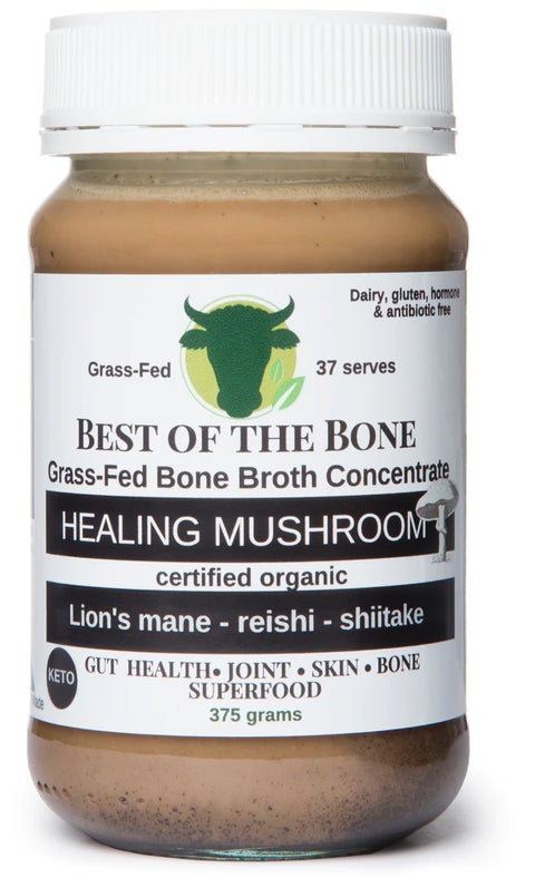 Best Of The Bone - Organic Healing Mushroom Blend Lion's Mane Reishi Shiitake 390g