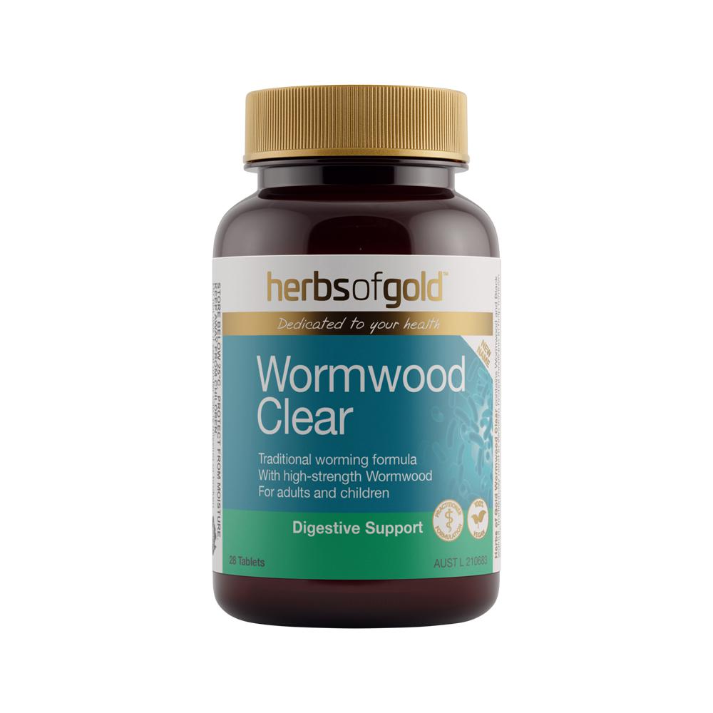 Herbs of Gold Wormwood Clear 28T front