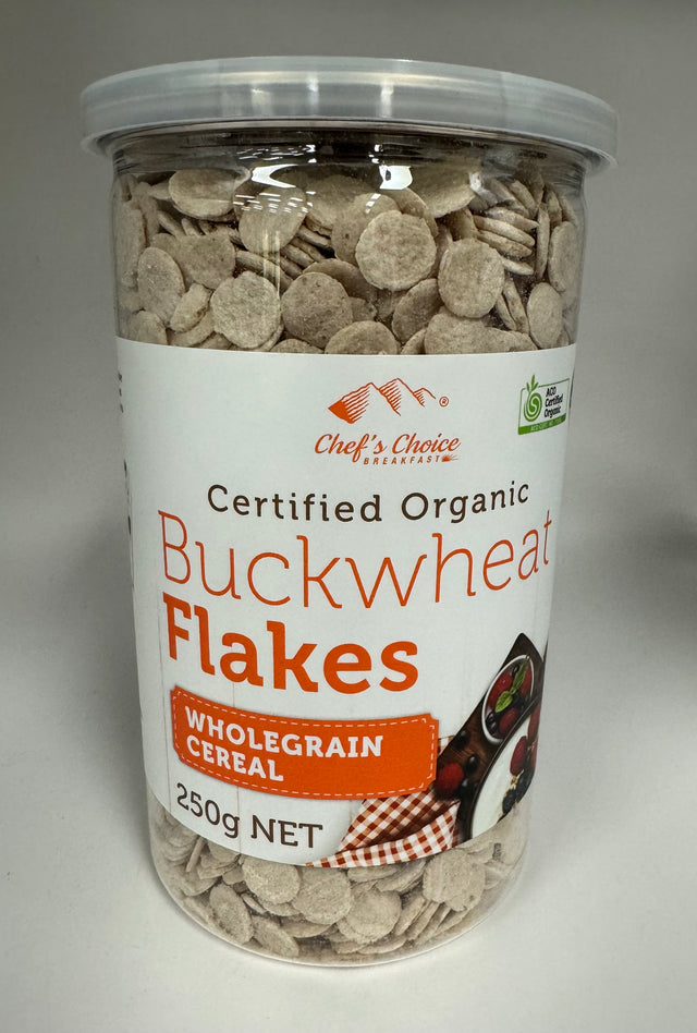 Chef's Choice Certified Organic Buckwheat Flakes 250g
