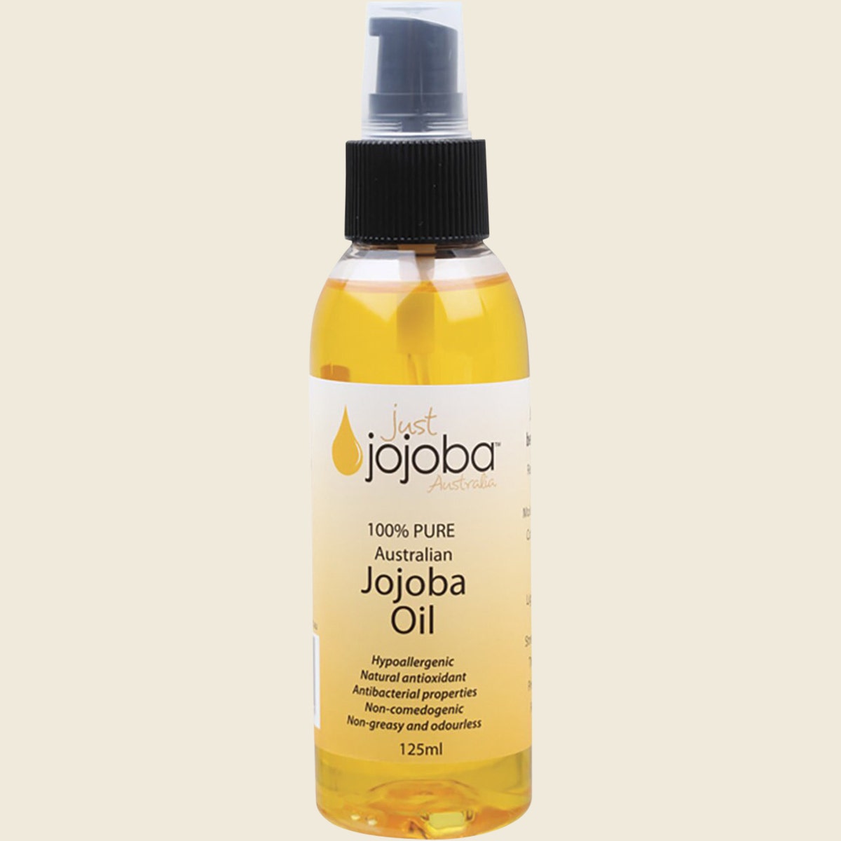 Just Jojoba - Pure Australian Jojoba Oil 125ml – front product image