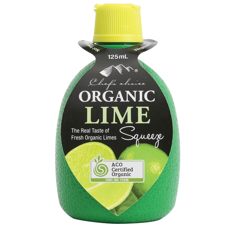 Chef's Choice Organic Lime Squeeze 125ml