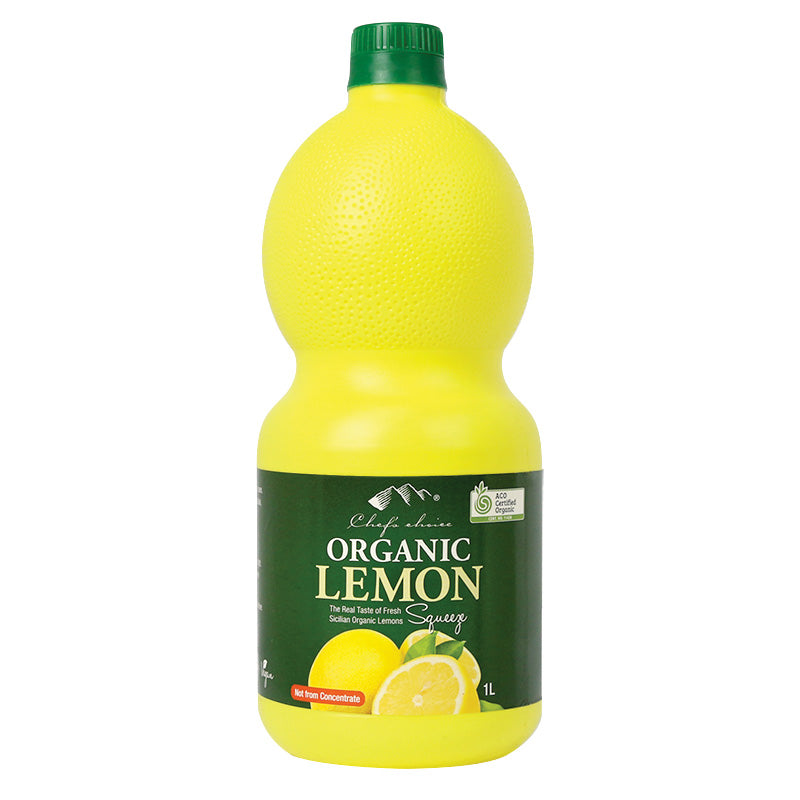 Chef's Choice Certified Organic Lemon Squeeze 1L