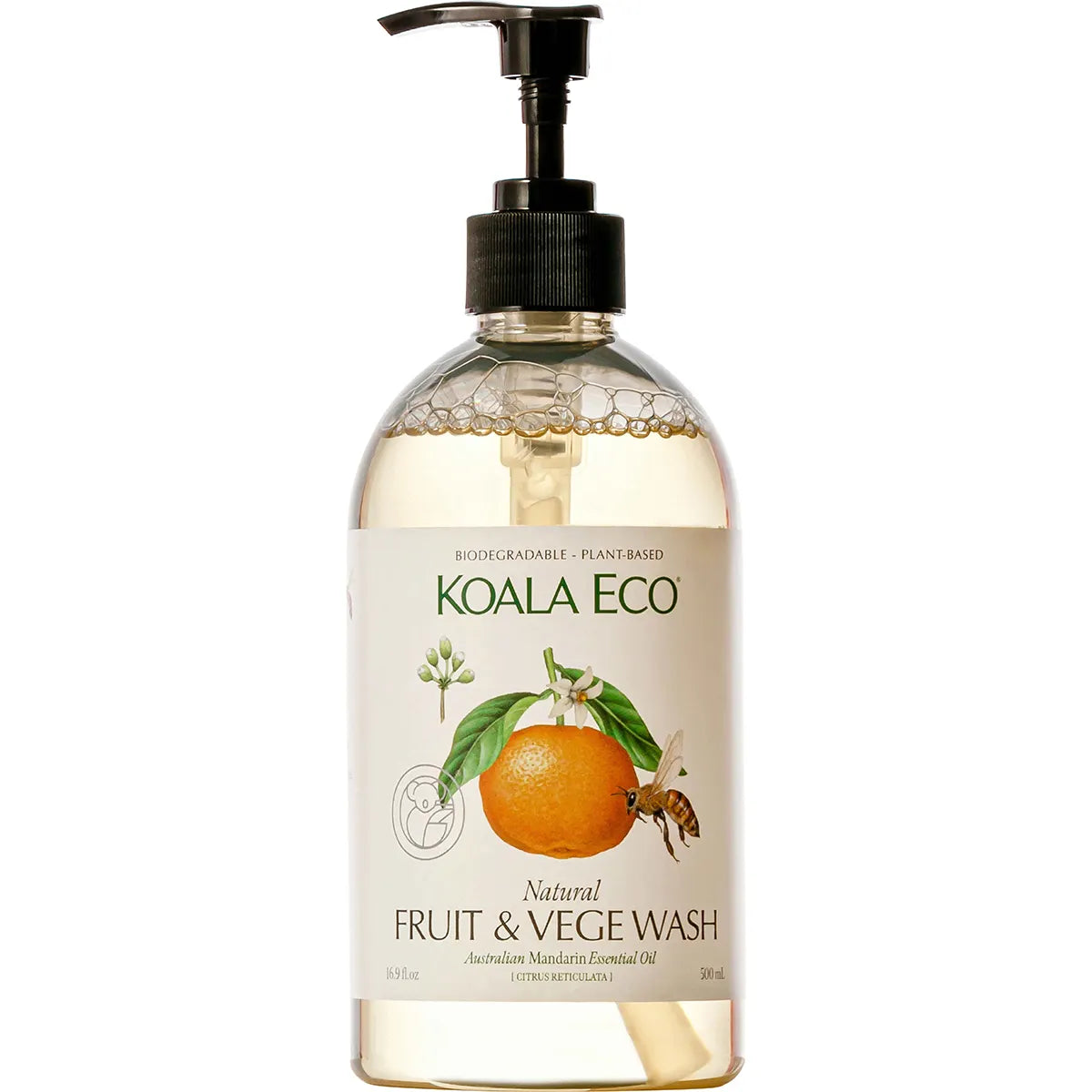 Koala Eco All Natural Fruit and Vegetable Wash Mandarin - 500ml