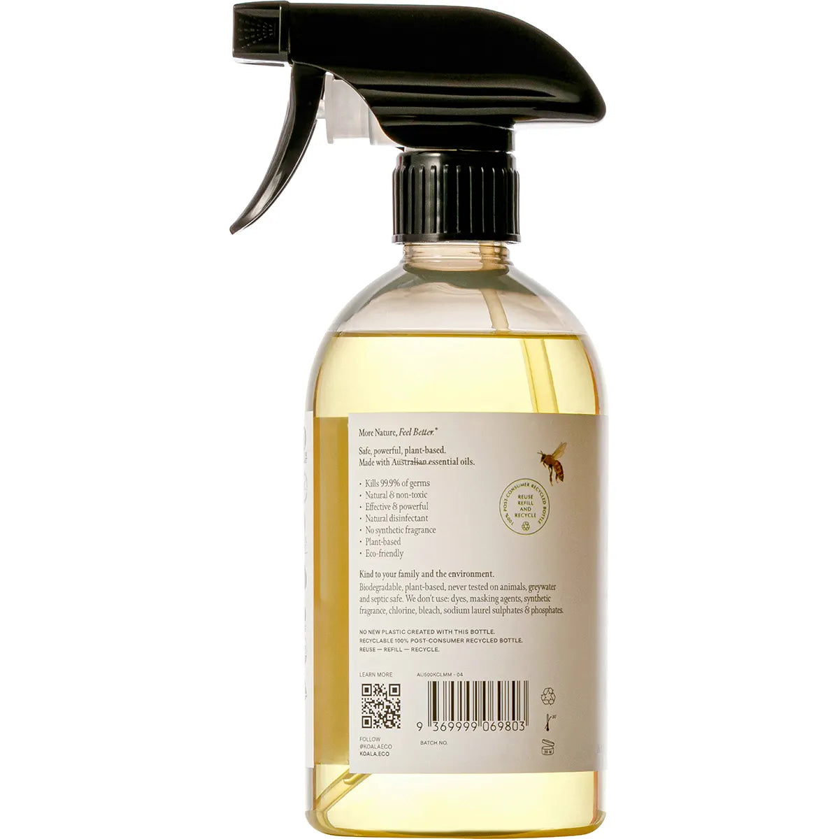 Koala Eco All Natural Kitchen Cleaner Lemon Myrtle & Mandarin - 500ml