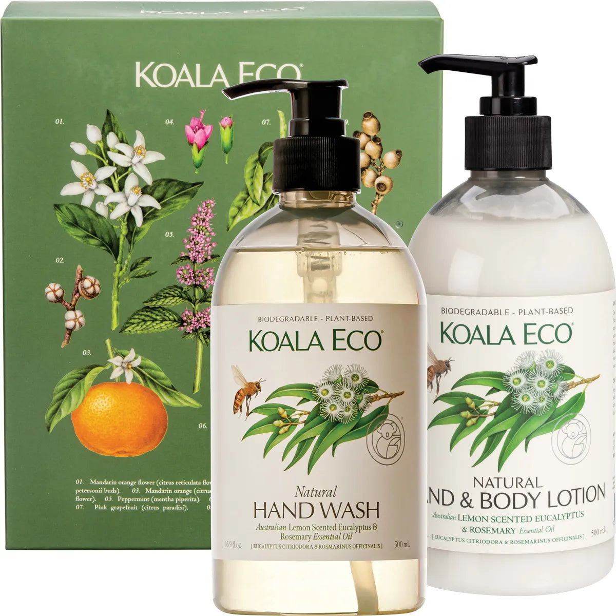 Koala Eco Hand Care Eucalyptus & Rosemary Gift Pack