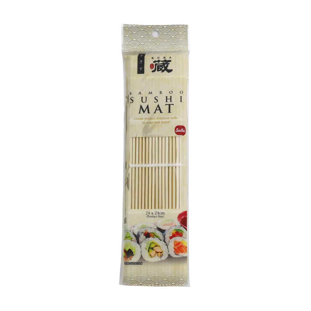 Kura Bamboo Sushi Mat 24 X 24 cm
