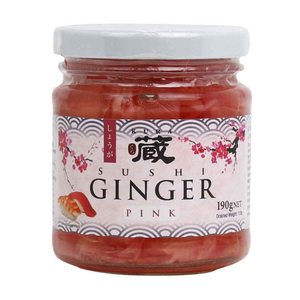 Kura Pink Sushi Ginger 190g