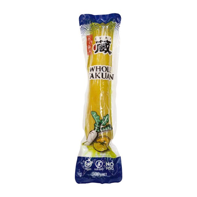 Kura Takuan Whole (Yellow Pickled Radish) 500g