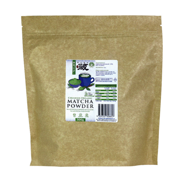 Kura Certified Organic Matcha Powder