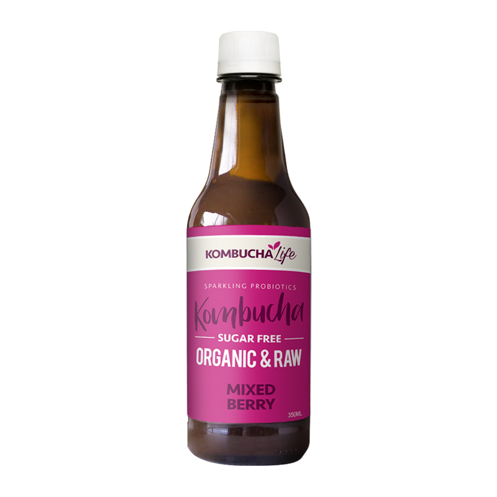 Kombucha Life - Organic & Raw Mixed Berry 12 x 350ml
