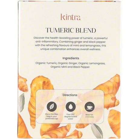 Kintra Foods Turmeric Tea Bags (25 bags) - 50g