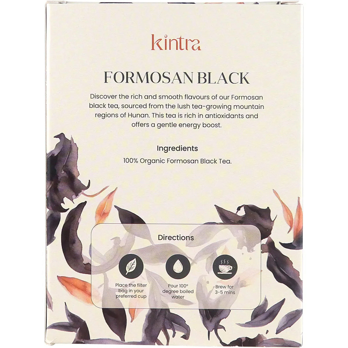 Kintra Foods Formosan Black Tea 32 Filter bags 64g