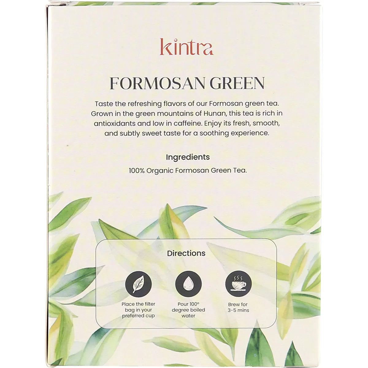 Kintra Formosan Green Tea Bags (32)- 64g