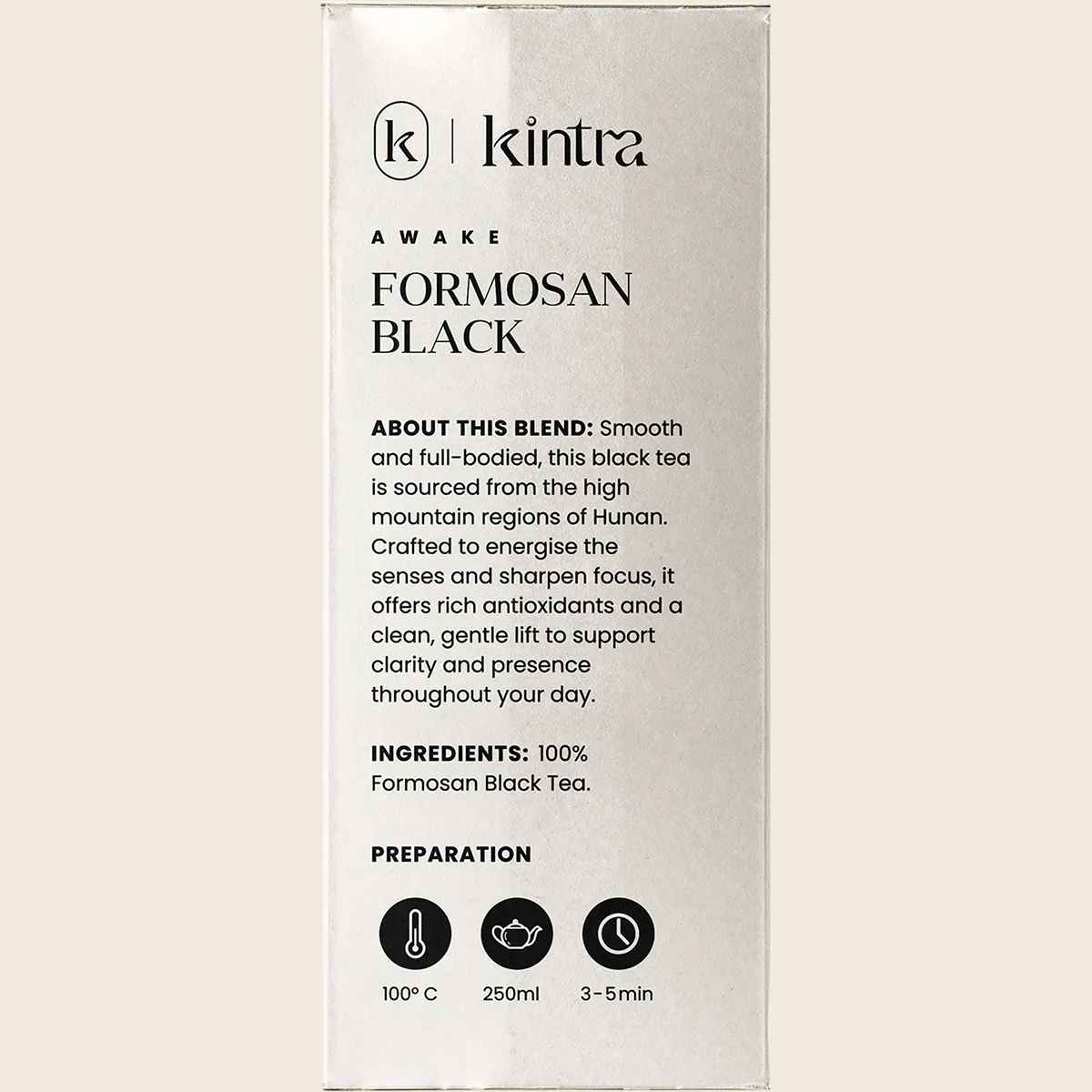 Kintra Foods Formosan Black Tea Loose Leaf 250g