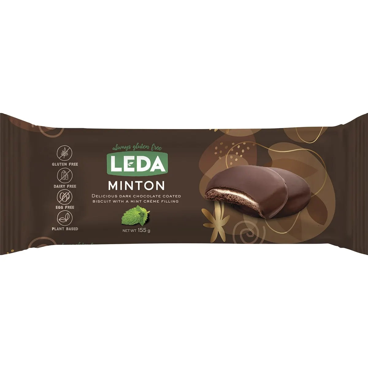 Leda Minton Biscuits 155g x 8