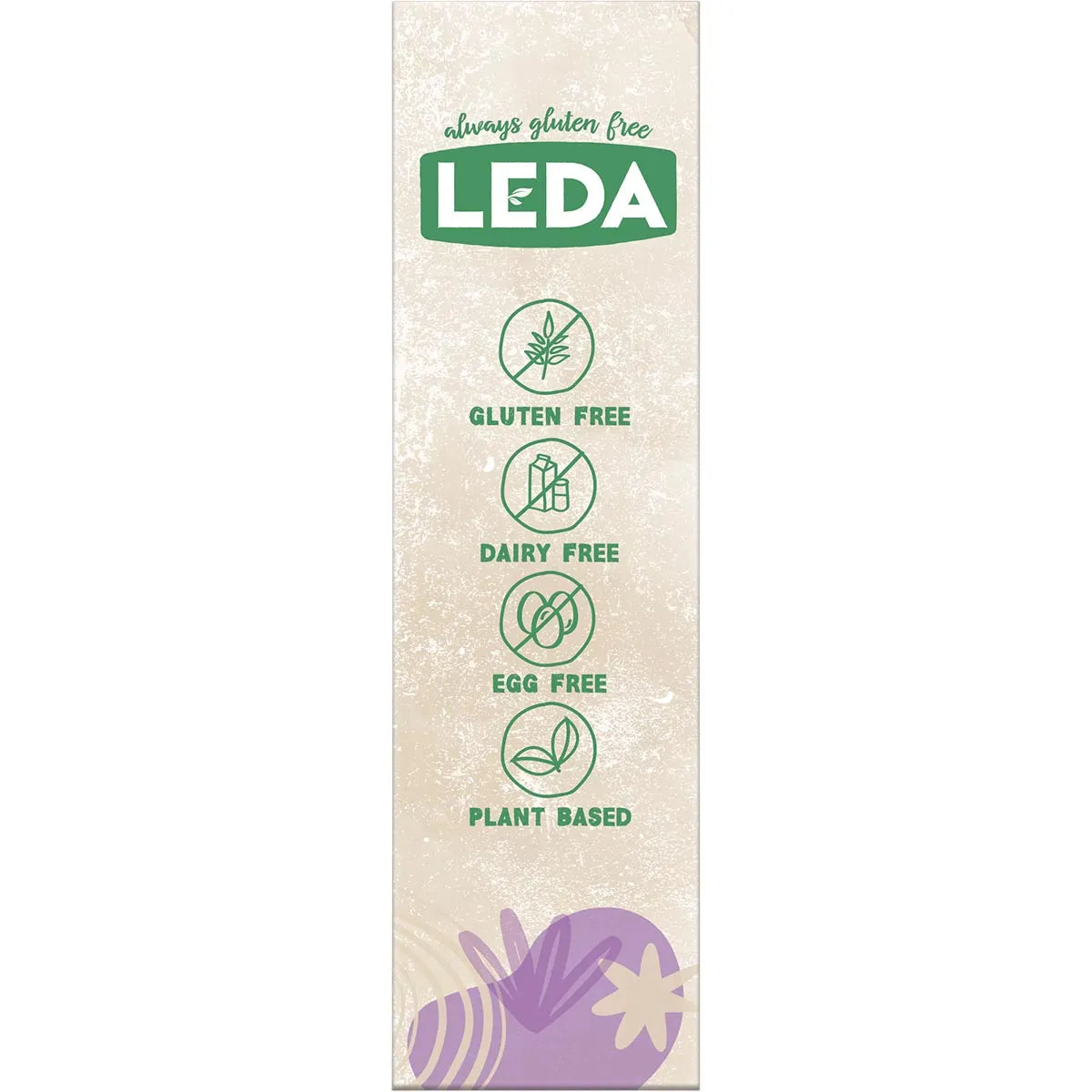 Leda Baked Fruit Filled Bars Triple Berry Multipack 5 Bars 190g x 6