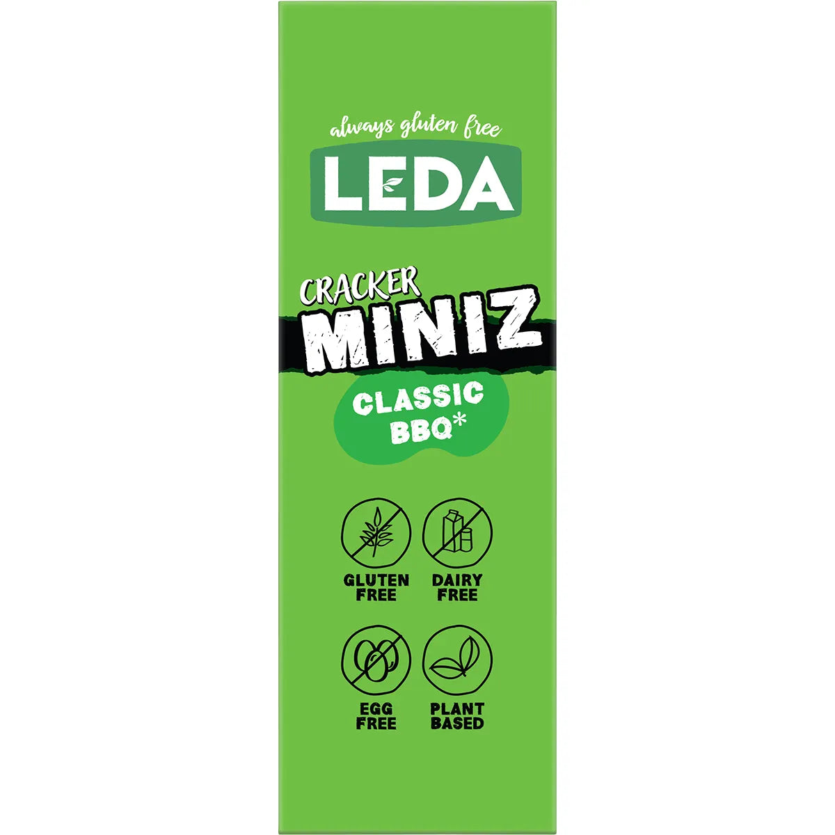 Leda Cracker Miniz Classic BBQ 150g x 6