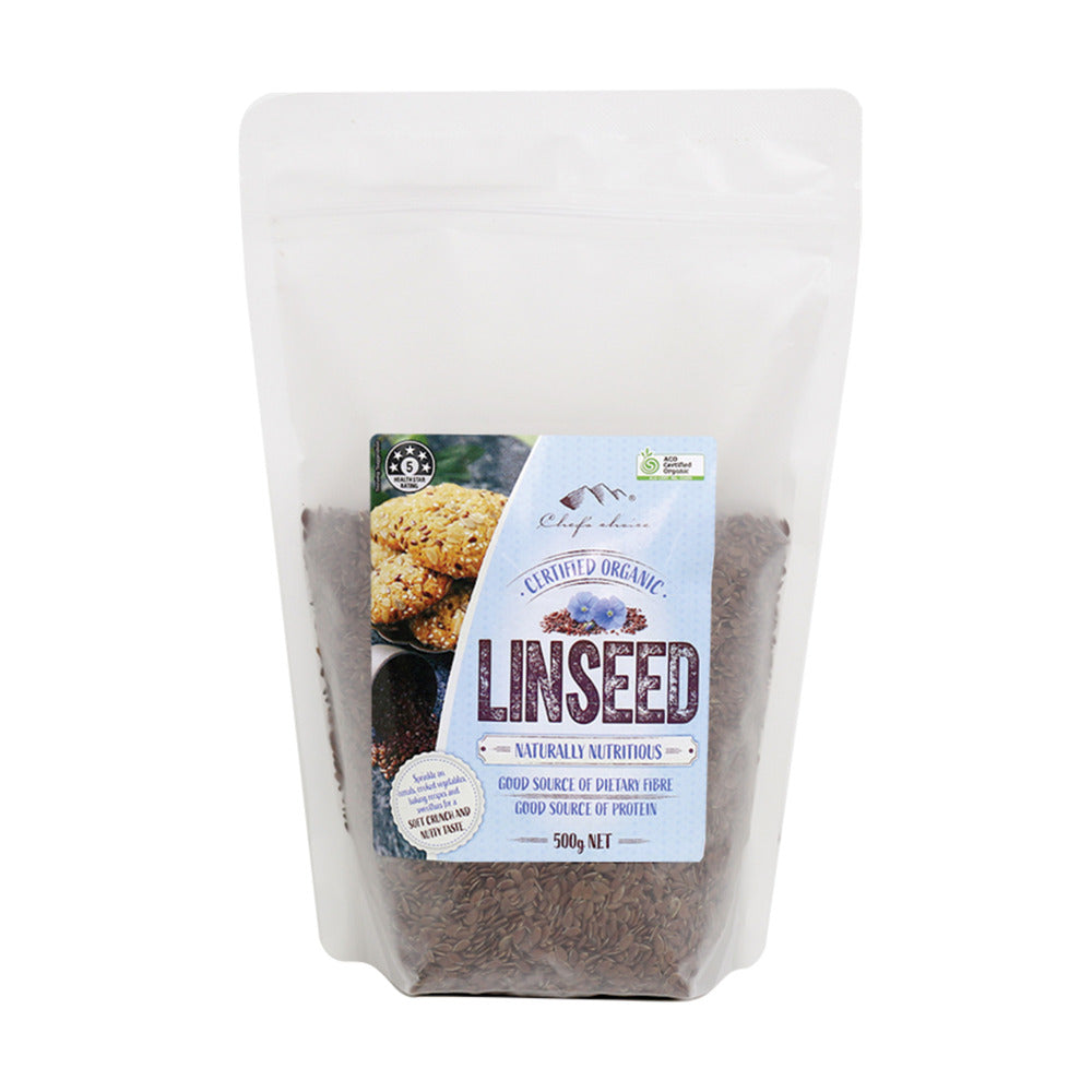 Chef's Choice Organic Linseed 500g