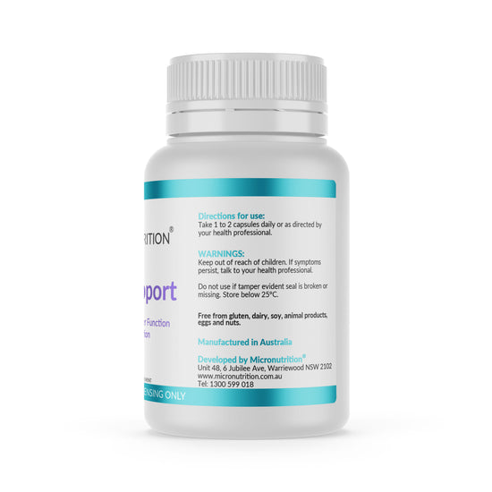 Micronutrition Liver Support 60 Vege Caps Side