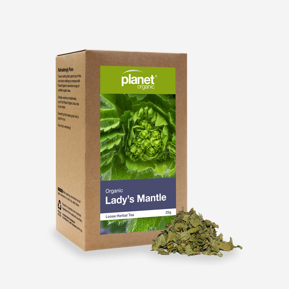 Planet Organic Tea Lady’s Mantle Loose Leaf Tea 25g