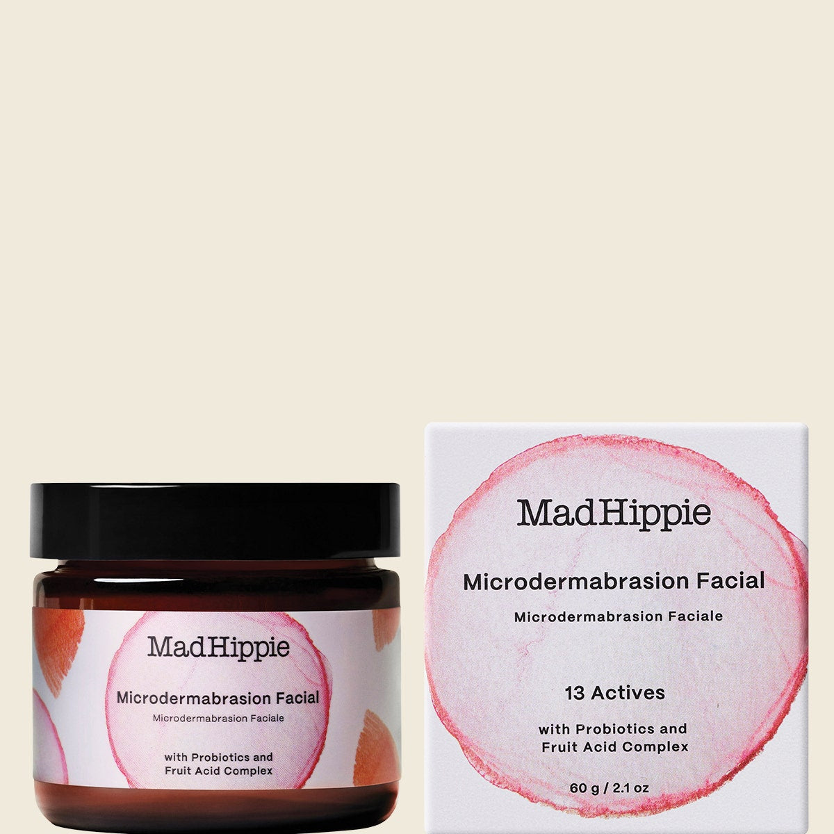 Mad Hippie Microdermabrasion Facial 60g combo