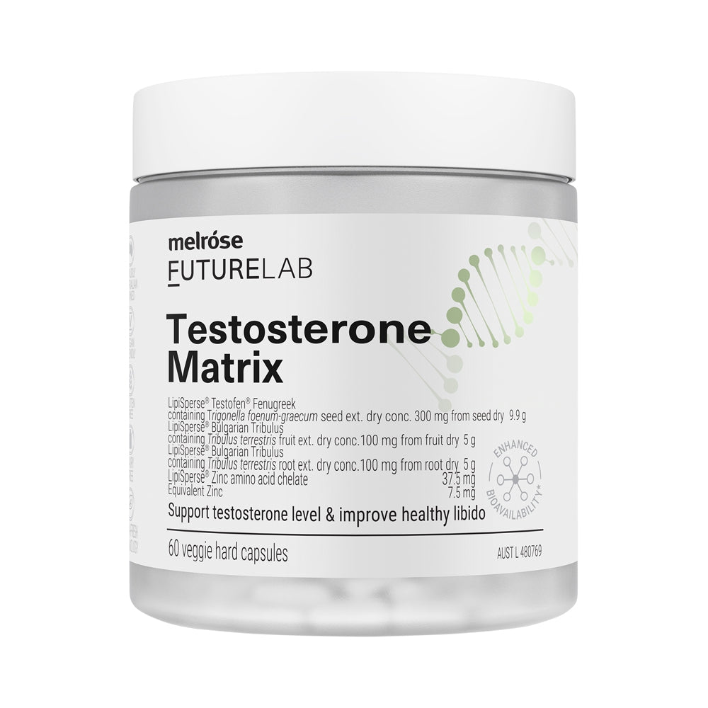 Melrose FutureLab Testosterone Matrix 60vc Front