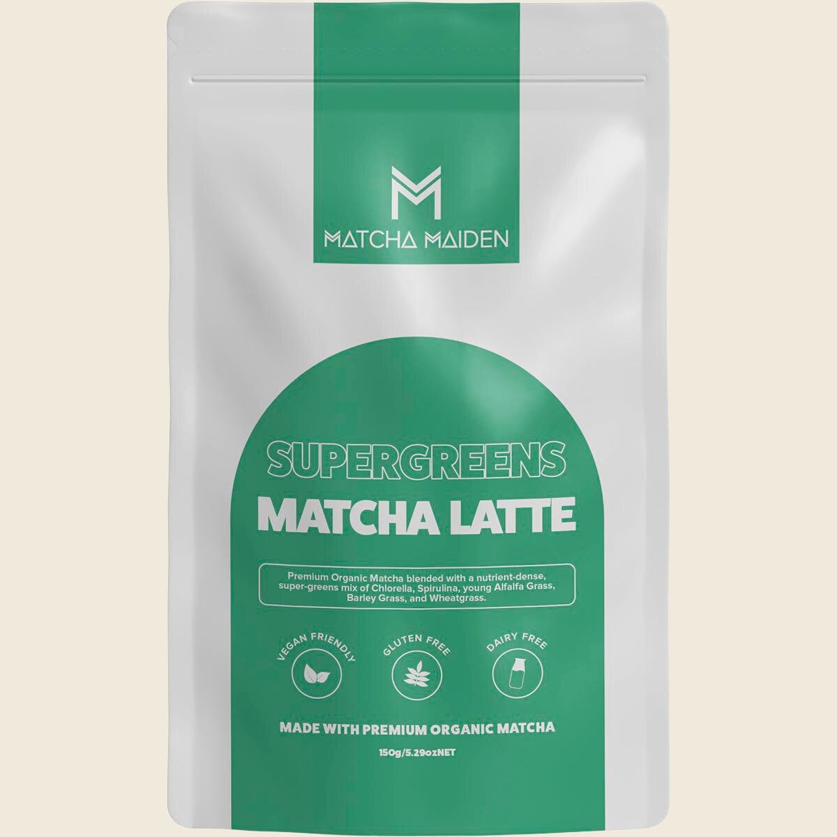 Matcha Maiden Supergreens Matcha Latte 150g