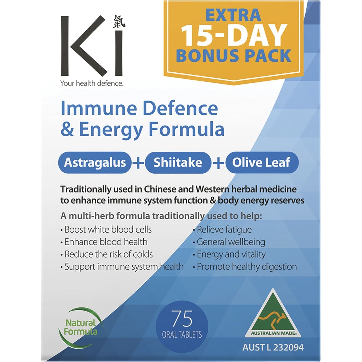 Martin & Pleasance Ki Immune Defence & Energy