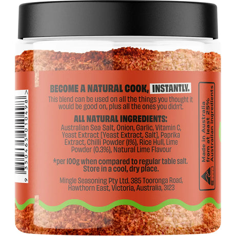 Mingle Chilli & Lime Seasoned Salts 110g