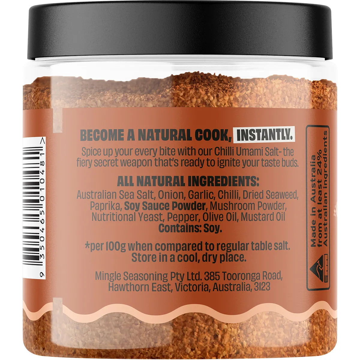 Mingle Chilli Umami Seasoned Salts 110g