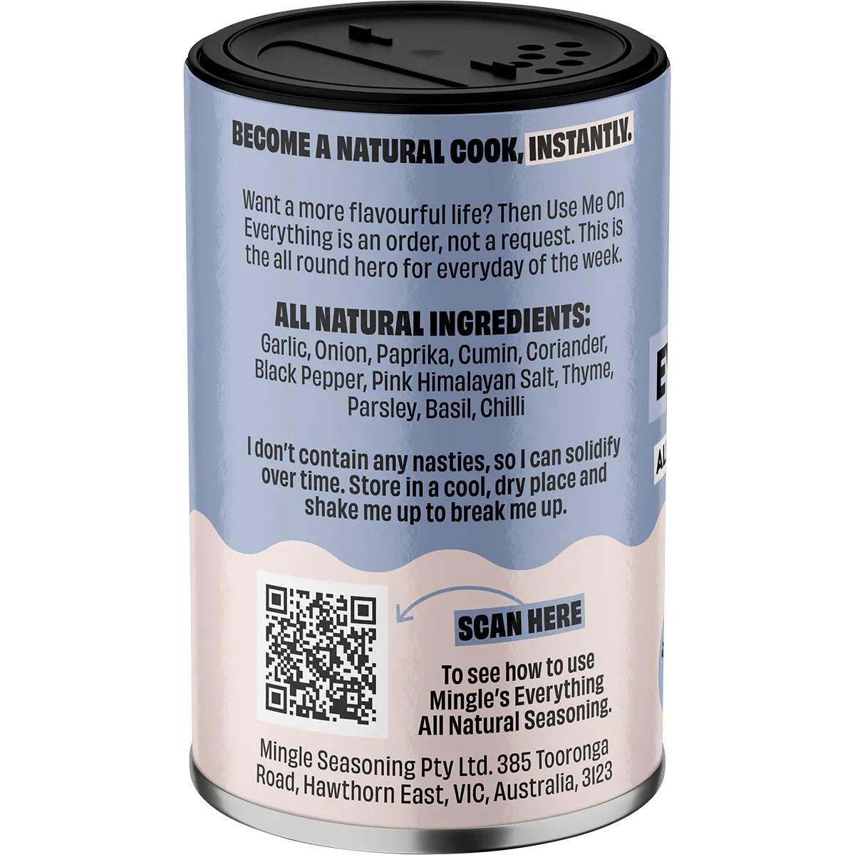 Mingle Use Me On Everything All Natural Seasoning 50g