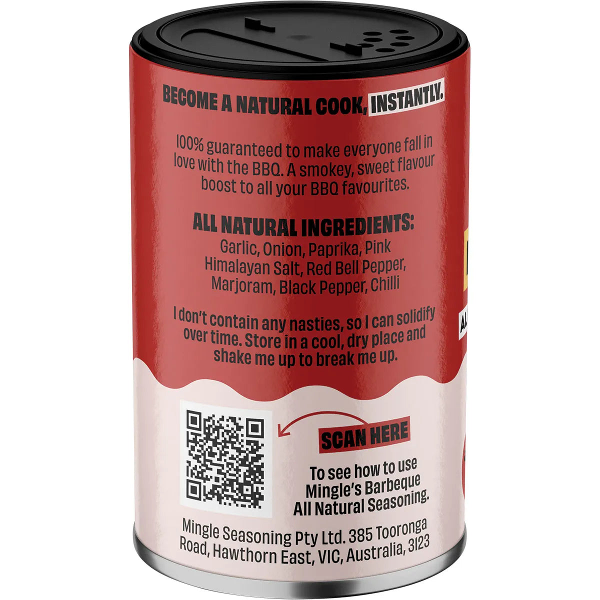 Mingle Backyard Barbeque All Natural Seasoning 50g