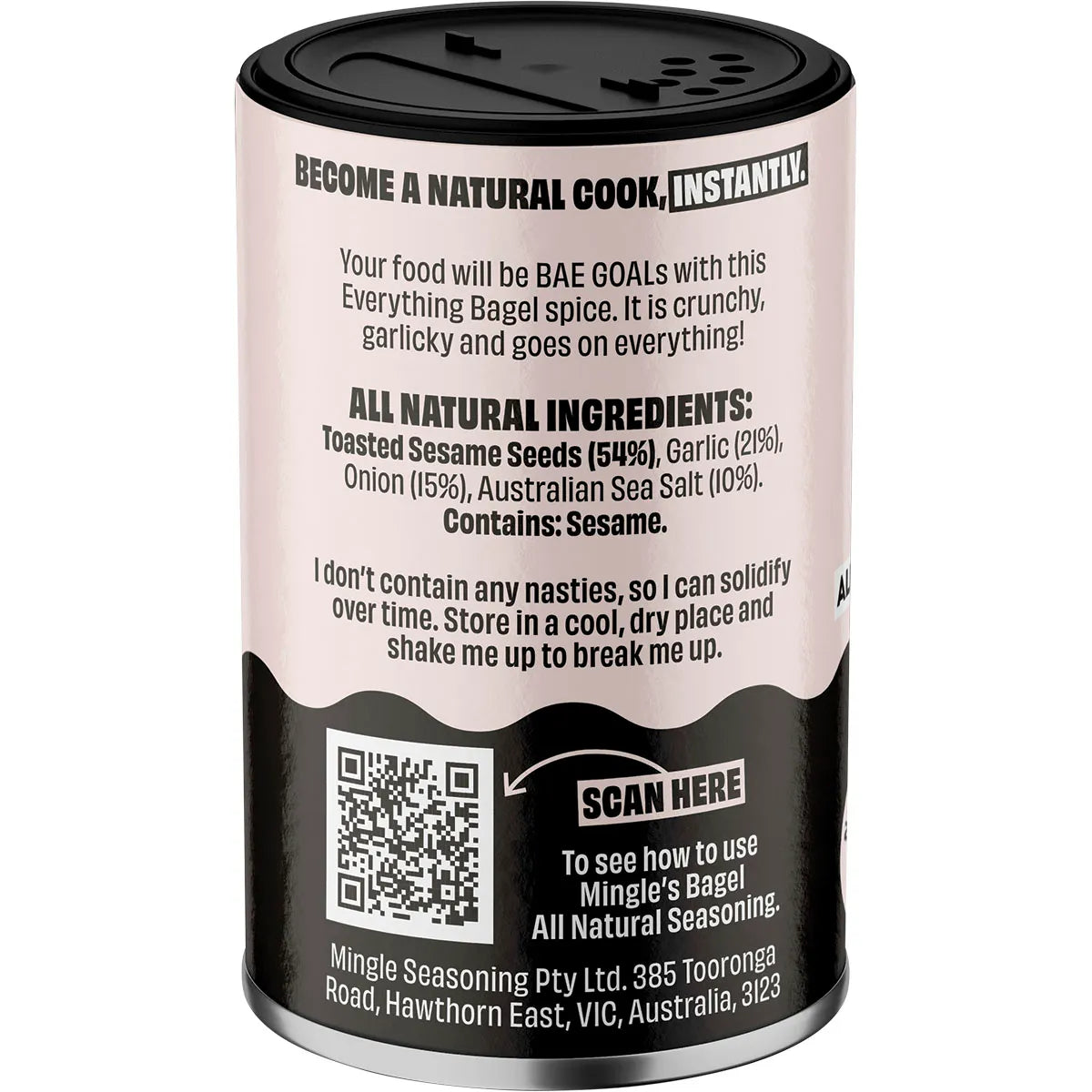 Mingle Everything Bagel All Natural Seasoning 50g