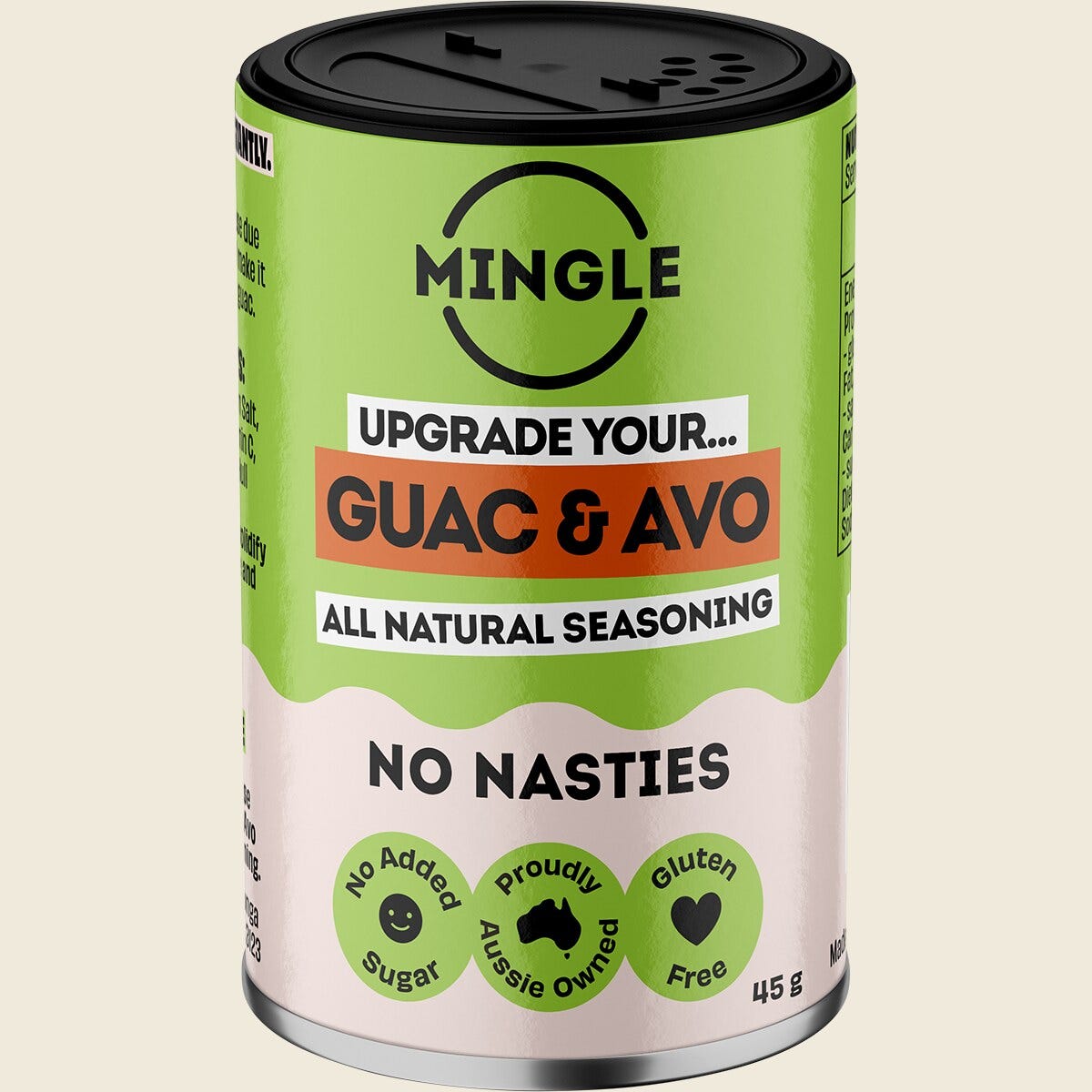 Mingle Guac & Avo All Natural Seasoning 45g front