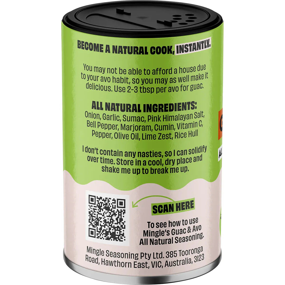 Mingle Guac & Avo All Natural Seasoning 45g