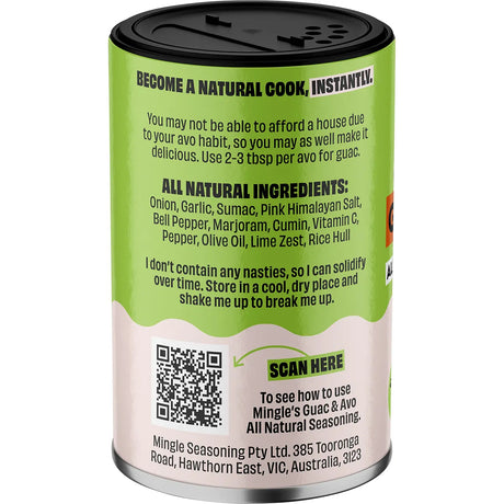 Mingle Guac & Avo All Natural Seasoning 45g