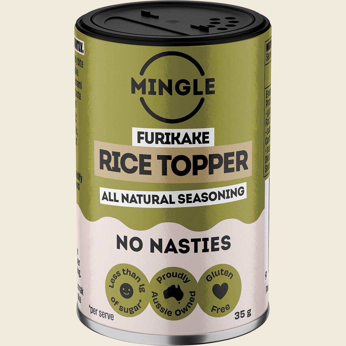 Mingle Furikake Rice Topper All Natural Seasoning 35g front