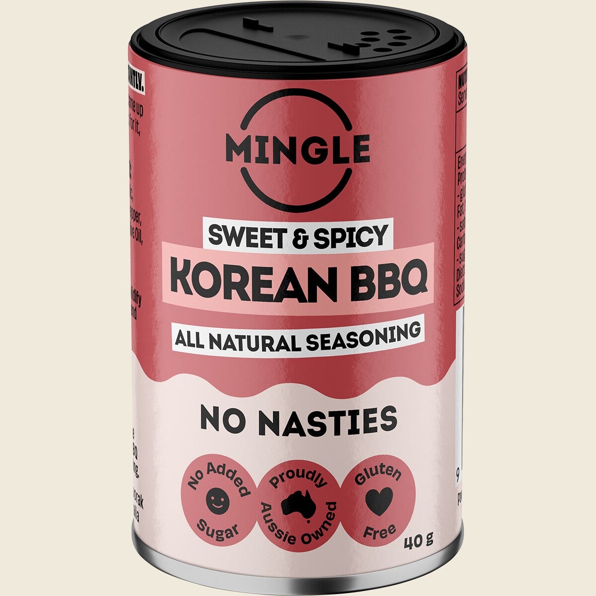 Mingle Korean BBQ All Natural Seasoning 40g front