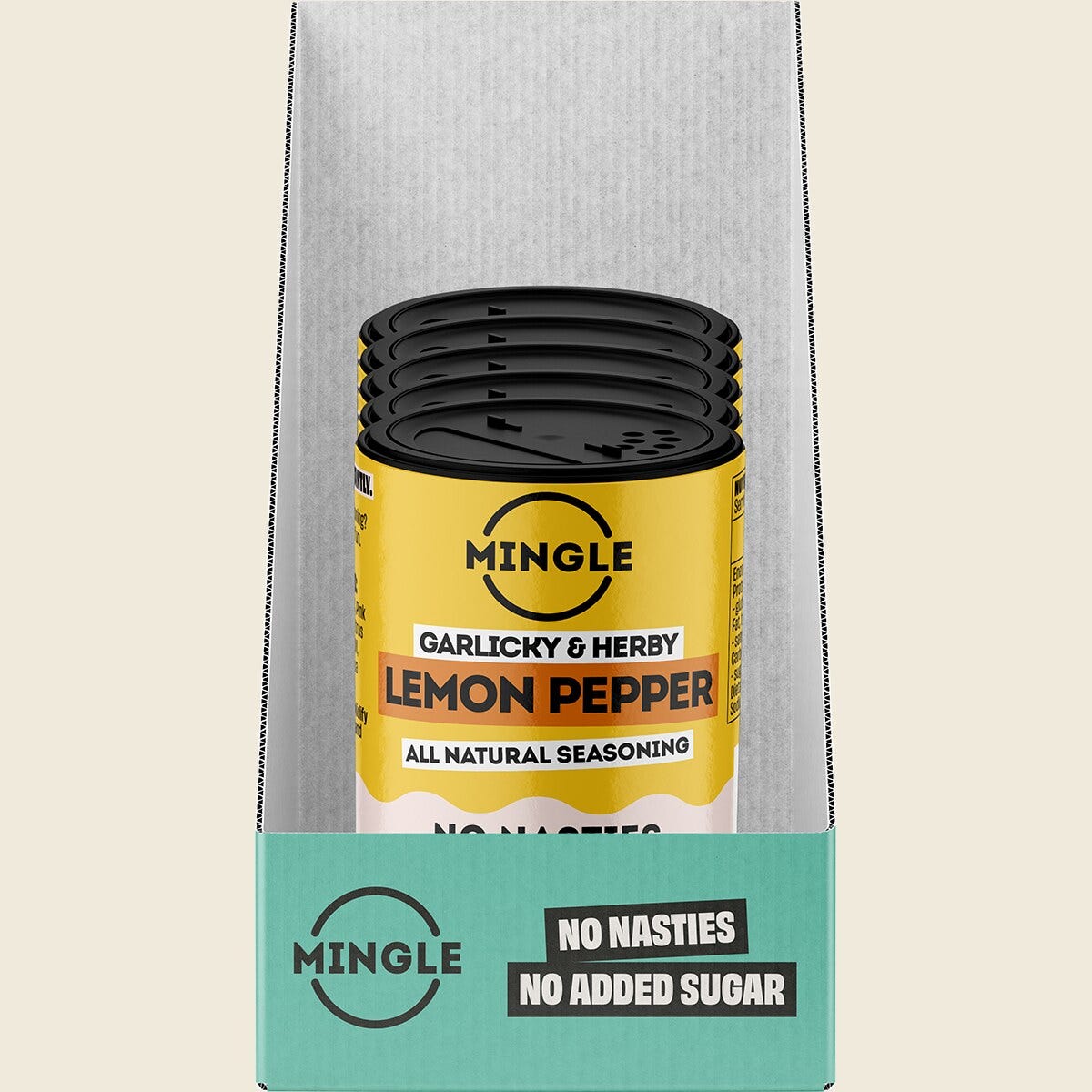 Mingle Lemon Pepper All Natural Seasoning 35g display